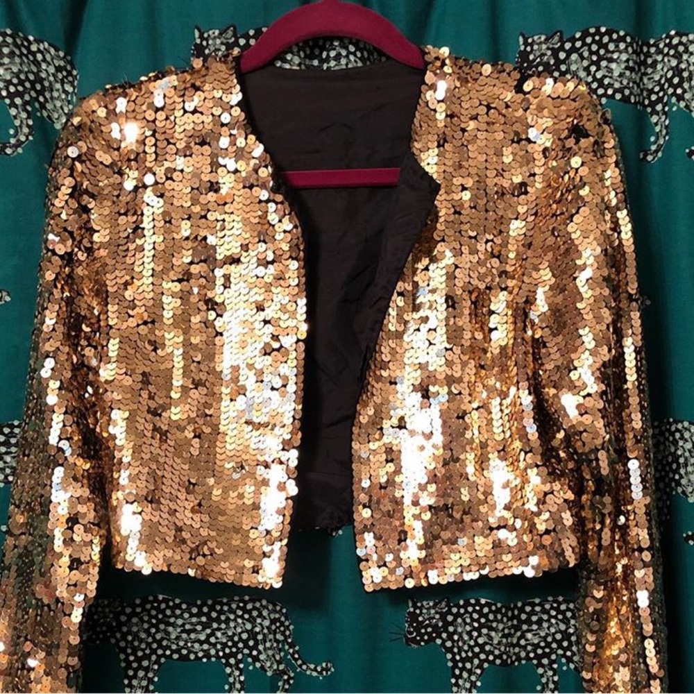 Sequin Blazer